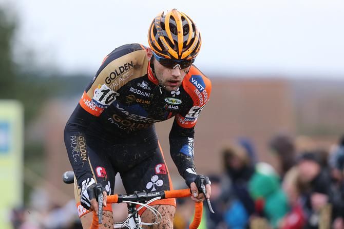 Rob Peeters in his new Vastgoedservice-Golden Palace team kit