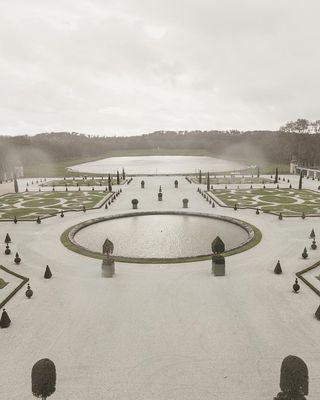 The original Versailles gardens in Paris