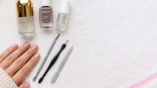 At home manicure 
