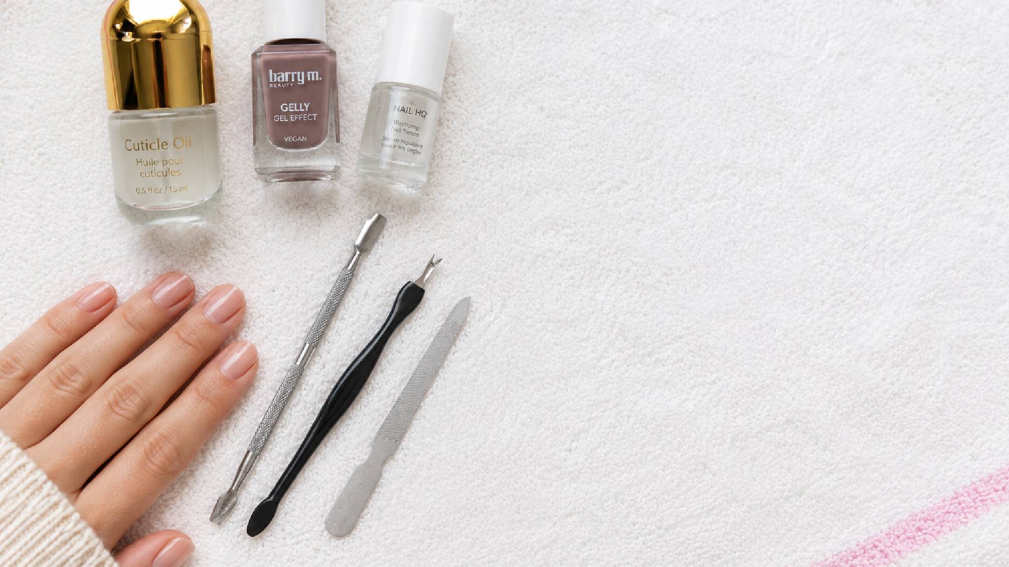 At home manicure 