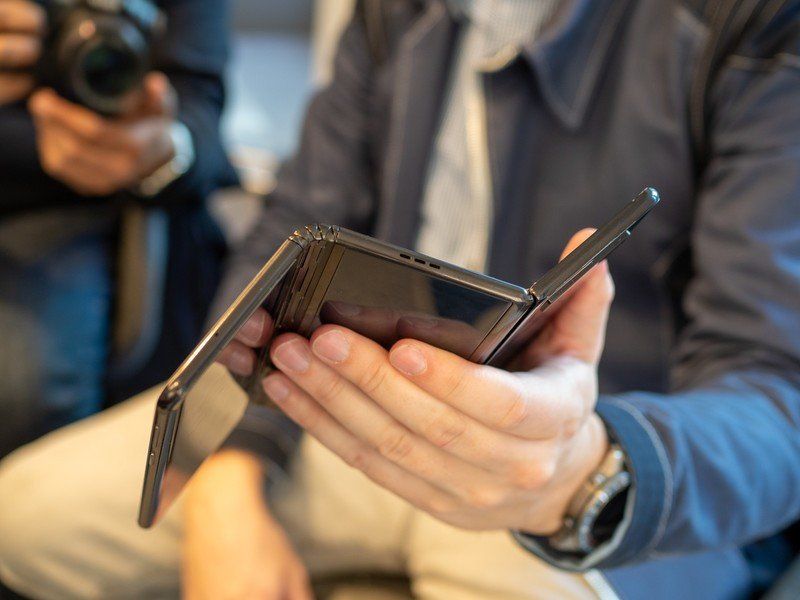 TCL double foldable prototype