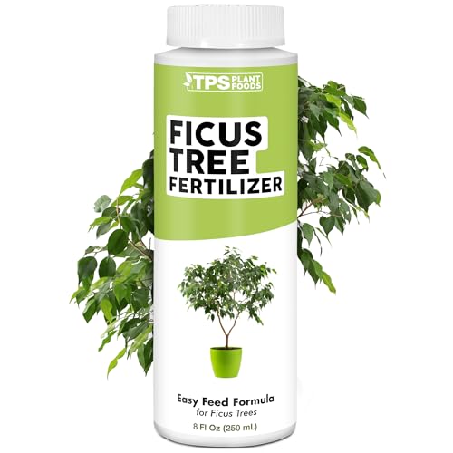 Ficus Tree Fertilizer &amp;ndash; Liquid Plant Food for Lush Foliage, Stronger Roots &amp;amp; Healthy New Growth, 8 Oz