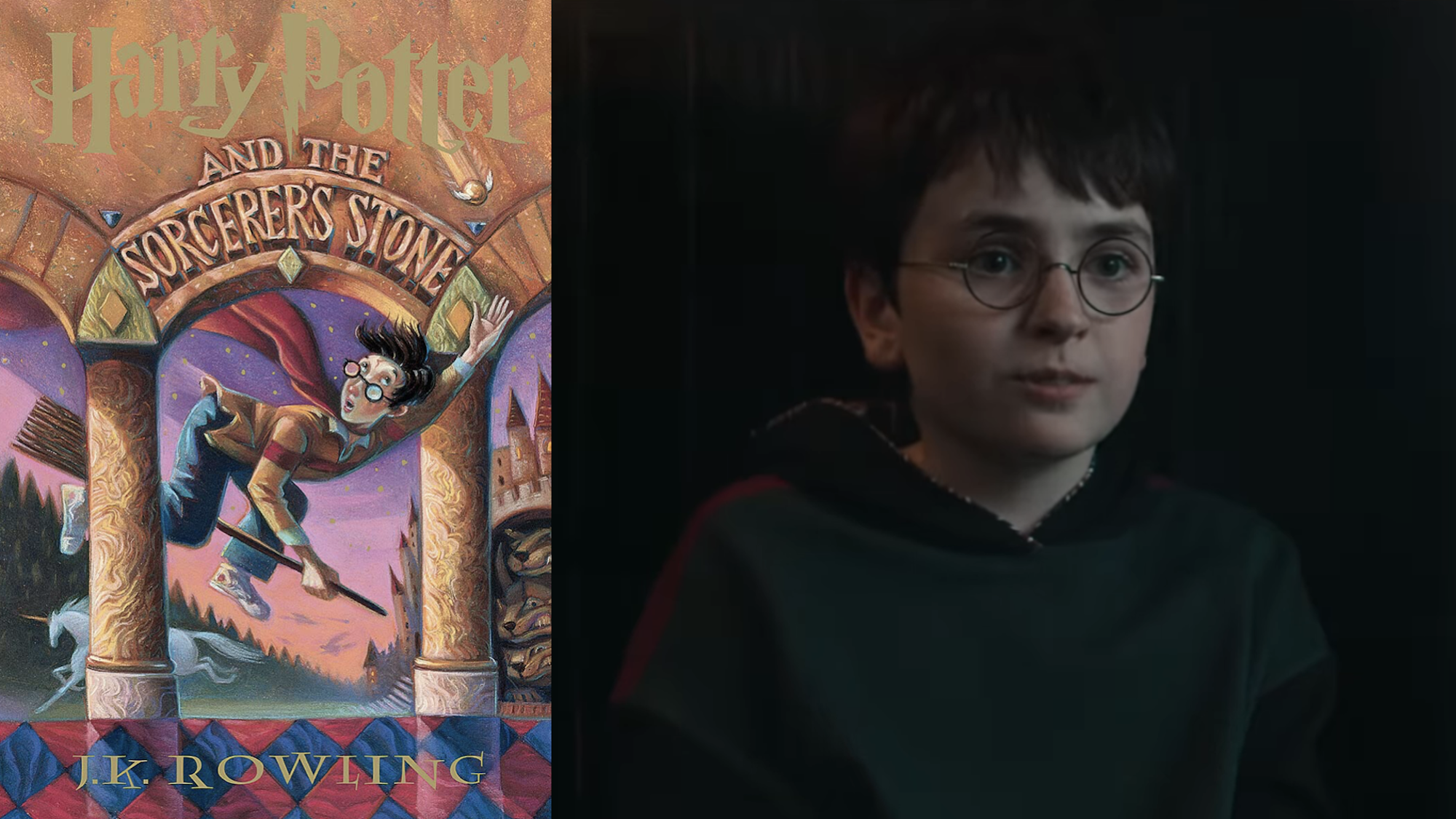 Harry Potter book and TV show