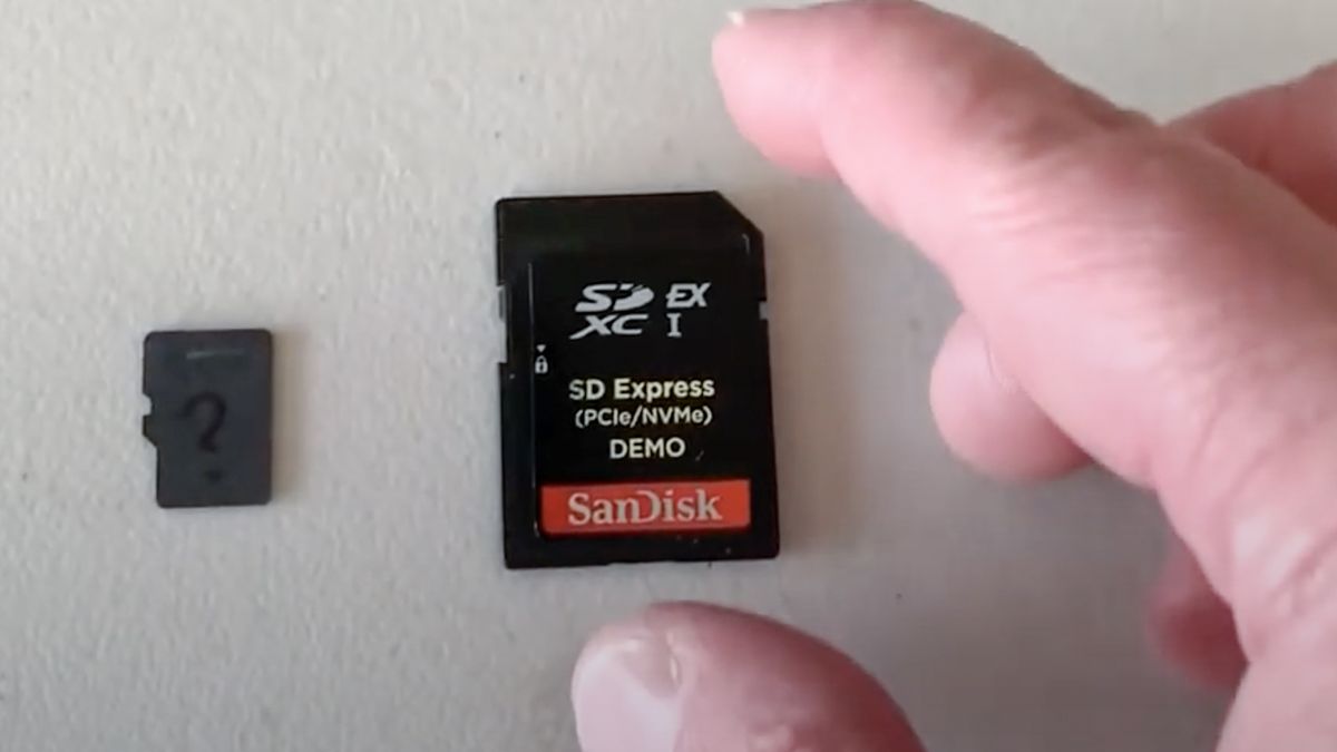 SD Express is here! 4GB/s speeds for hi-res photos and 8K video