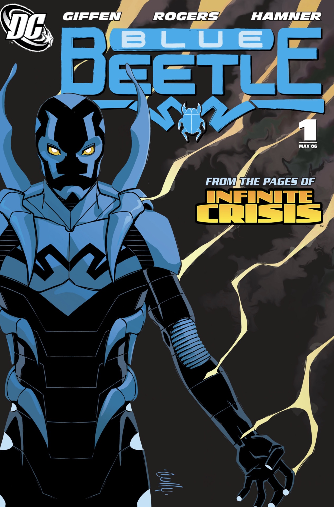 Blue Beetle Poster Teases the Scarab in DC Universe Movie