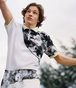 Men's sportswear brands Fila X MSGM polo shirt