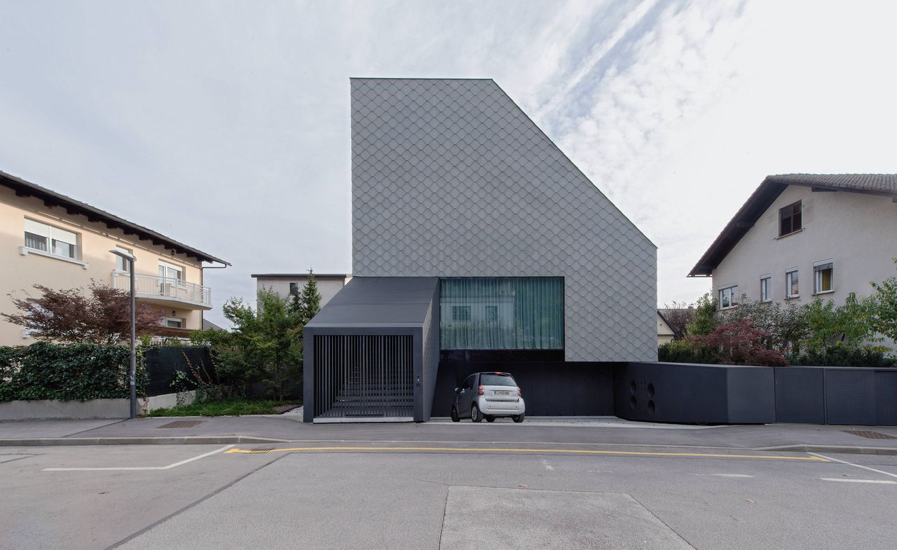 Portico House, Ljubljana, by OFIS Architects