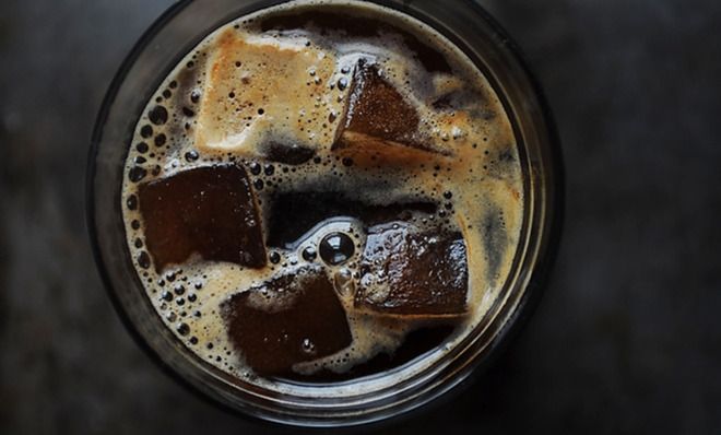 Iced coffee