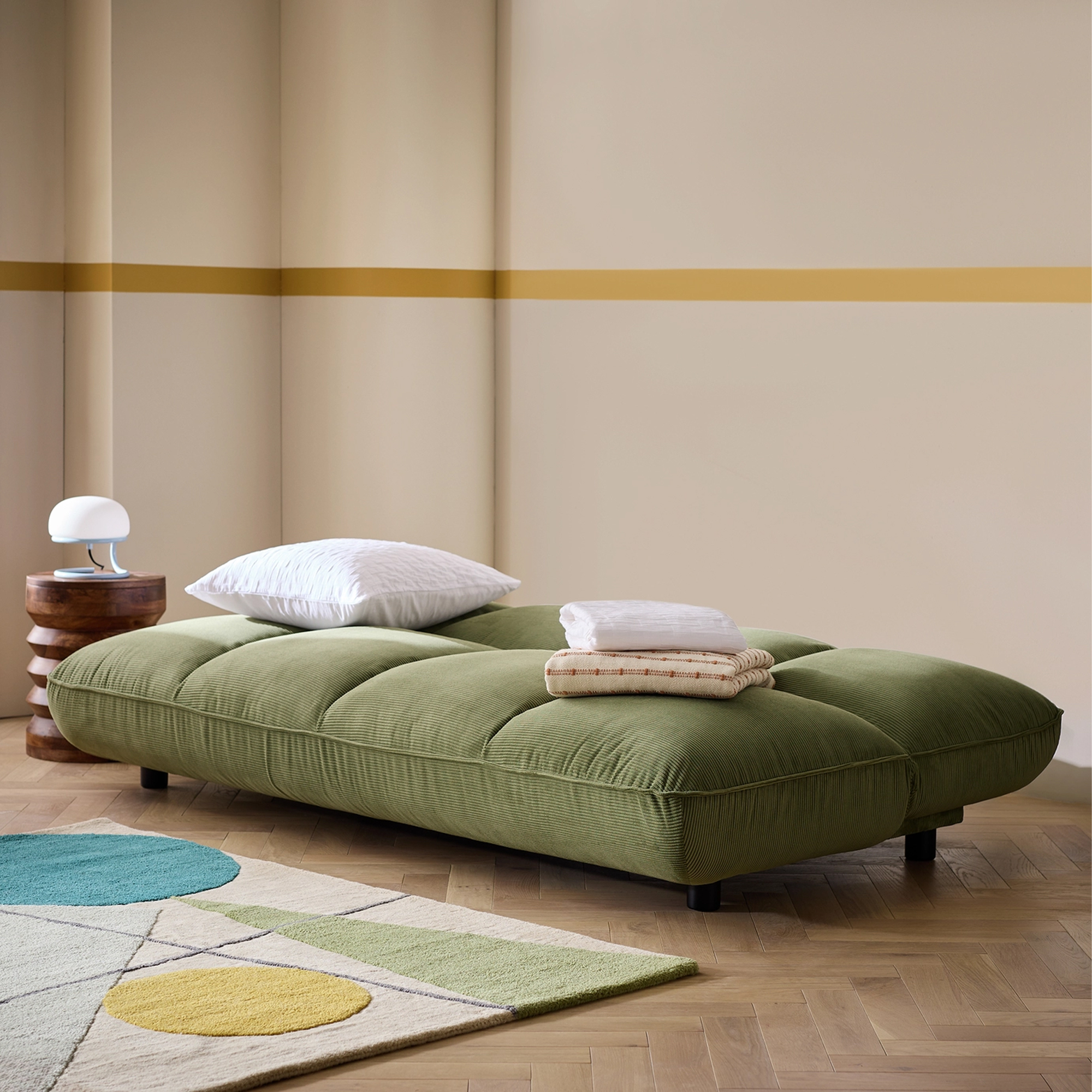 Habitat Bollo sofa bed in green