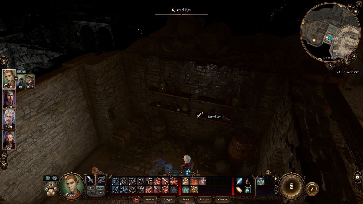 Baldur's Gate 3 Necromancy of Thay - Rusted Key