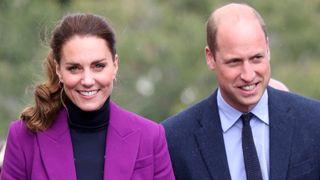Catherine, Duchess of Cambridge and Prince William, Duke of Cambridge visit the Ulster University Magee Campus on September 29, 2021 in Londonderry, Northern Ireland. Kate Middleton special project.