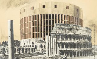 ’Il Monumento Continuo, Grand Hotel Colosseo’ from 1969.