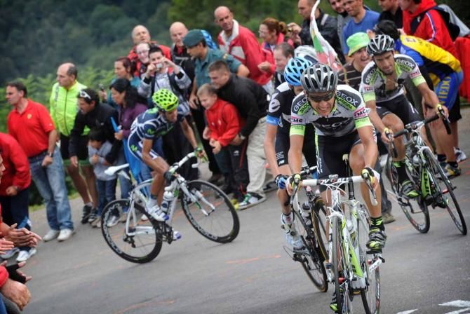 Carlos Sastre lays the groundwork for Juan Jose Cobo in 2011.