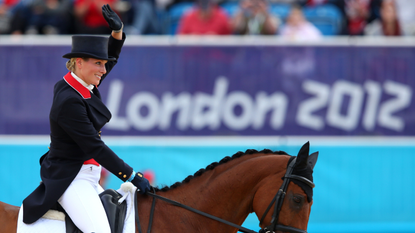 Zara Phillips of Great Britain and her horse High Kingdom compete in Individual Eventing on Day 2 of the London 2012 Olympic Games at Greenwich Park on July 29, 2012 in London, England