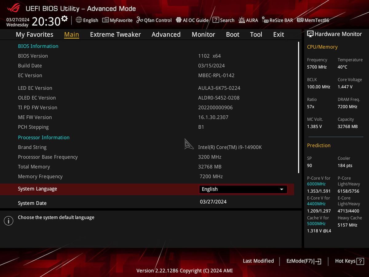 Asus ROG Maximus Z790 Formula