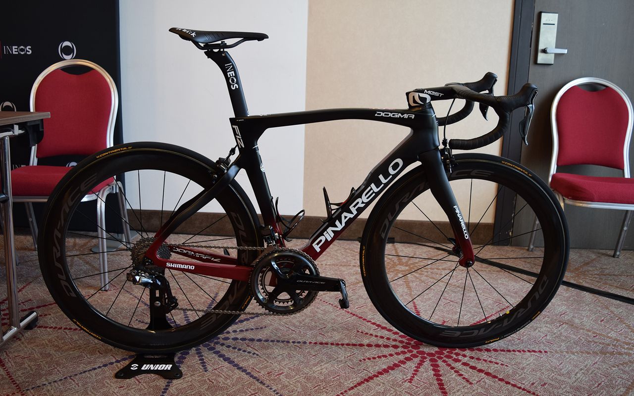Egan Bernal's Pinarello Dogma F12