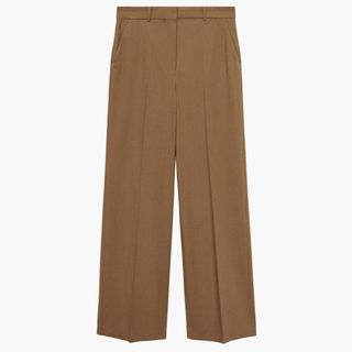 Mango Wide Leg Suit Trousers