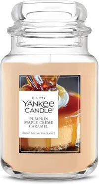Yankee Candle Pumpkin Maple Crème Caramel Scented Candle Yankee Candle Pumpkin Maple Crème Caramel Scented Candle