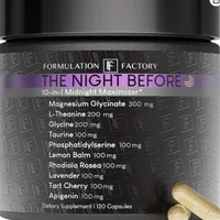 Formulation Factory The Night Before 10-in-1 Midnight Maximizer Sleep Aid