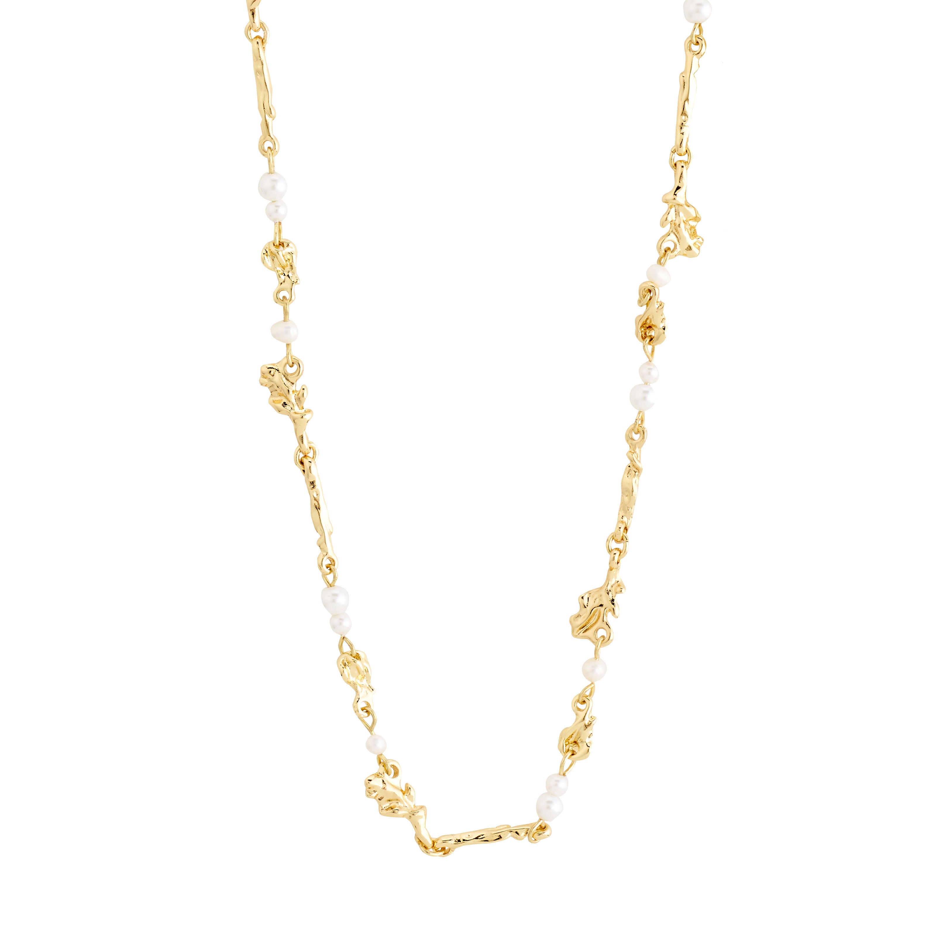 Sloan Pearl Necklace Gold-Plated