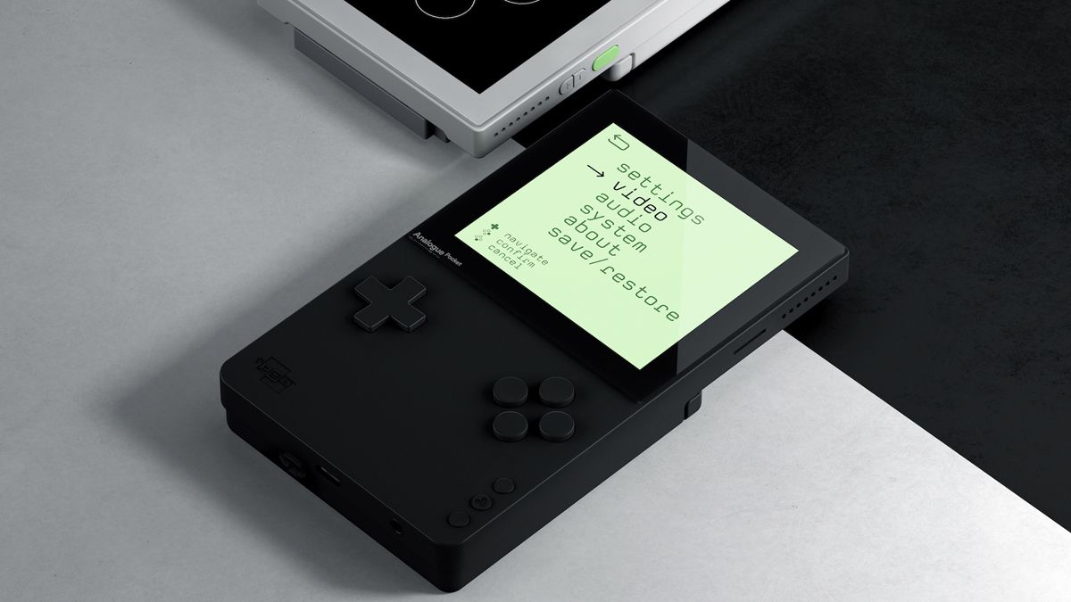 The Analogue Pocket retro handheld plays Game Boy carts and comes with the Nanoloop synth
