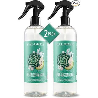 Caldrea linen and room spray air freshener in Pear Blossom Agave