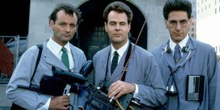 Bill Murray, Dan Aykroyd, and Harold Ramis in Ghostbusters