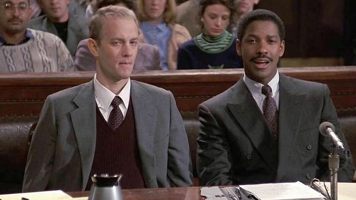 Tom Hanks and Denzel Washington in Philadelphia