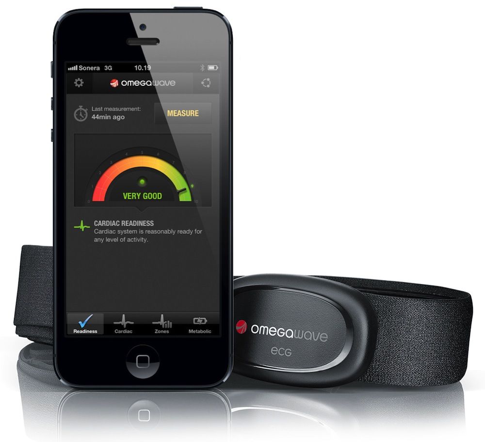 Omegawave sensor and app