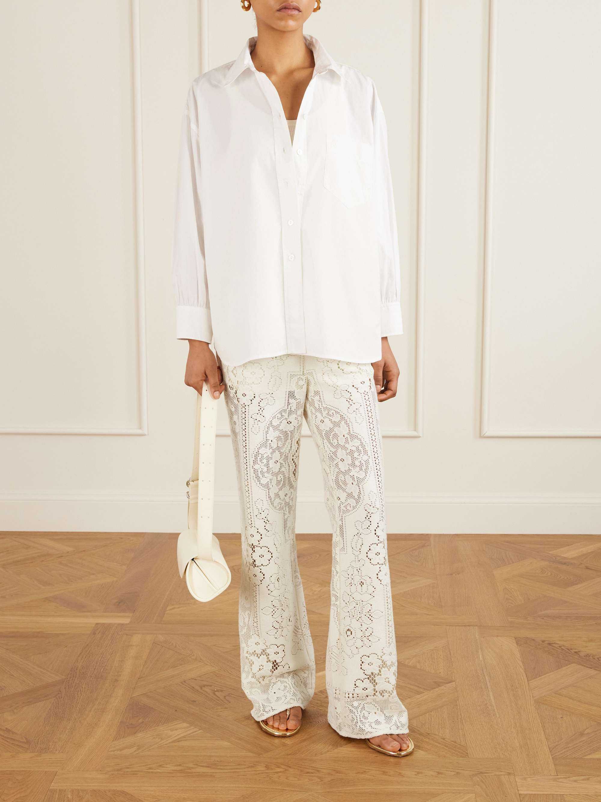 Arianna Flared Lace Pants