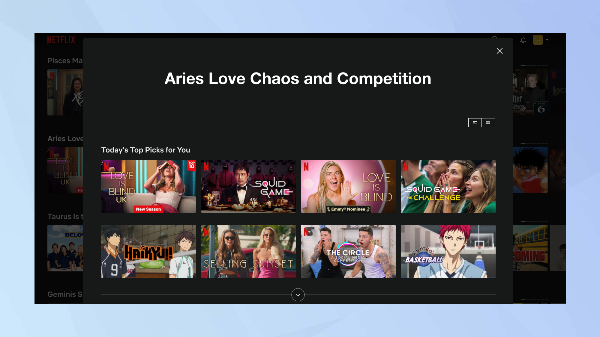 Netflix astrology hub