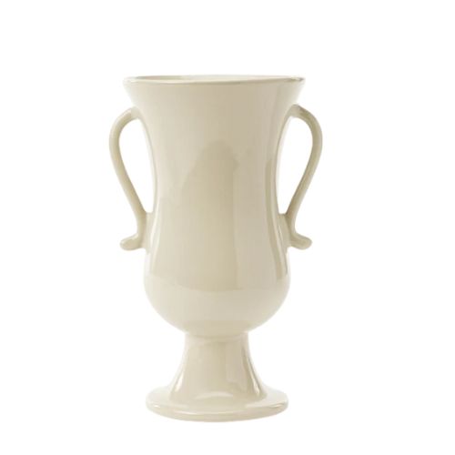 McGee &amp;amp; Co., Delphine Footed Earthenware Pedestal Vase