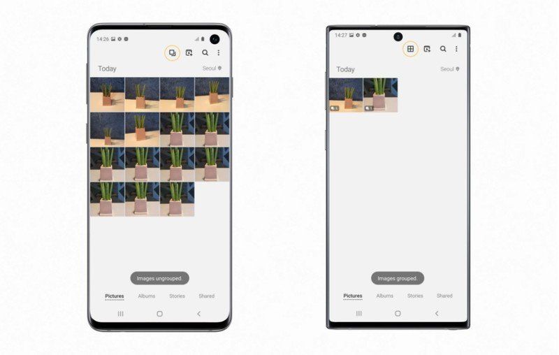 One Ui 2 1 Intelligent Gallery