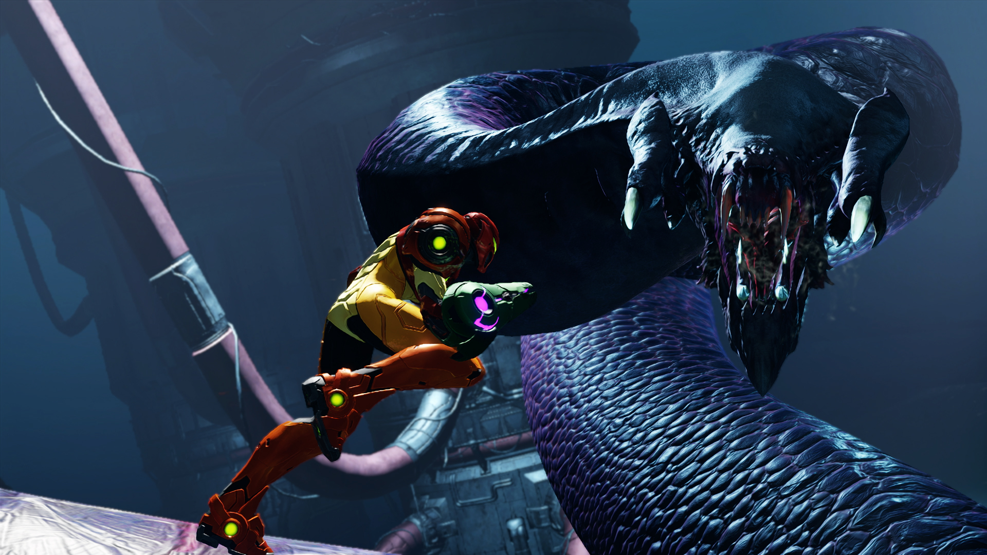 Metroid Ravenous gameplay screenshot captured on Nintendo Switch 2