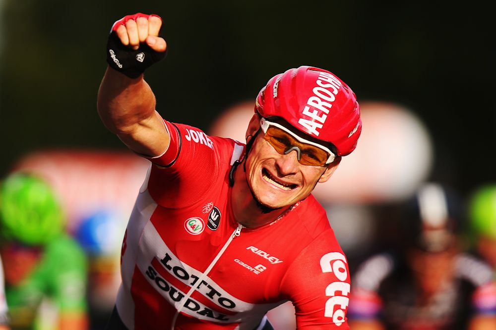 Andre Greipel put an exclamation point on his Tour with a win in Paris.