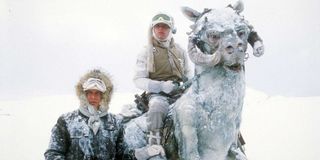 Star Wars tauntauns in The Empire Strikes Back