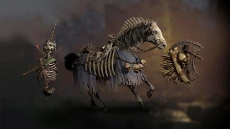 Diablo 4 Prime Gaming Death's Burden Bundle Mount