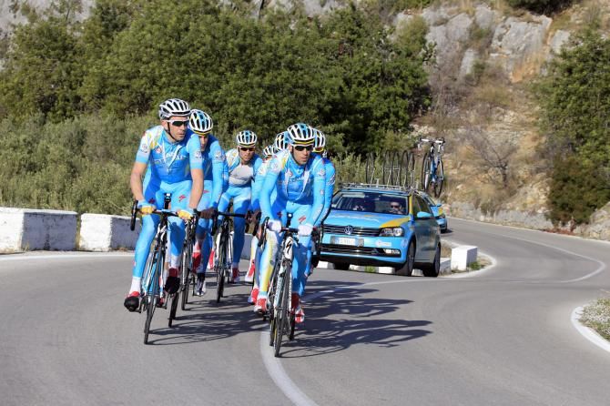 Astana prepare for the new season in Calpe