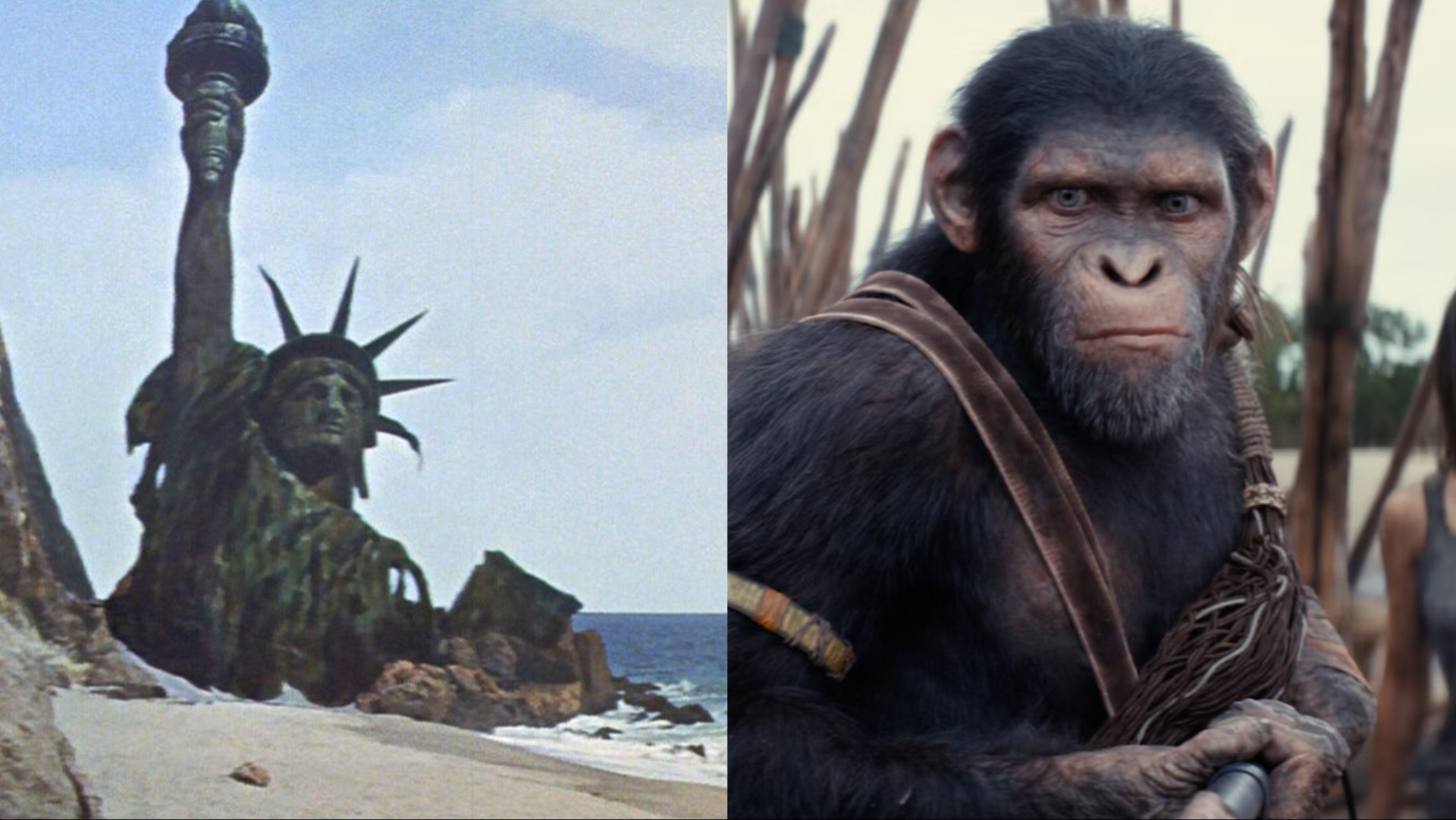 Stills from Planet of the Apes