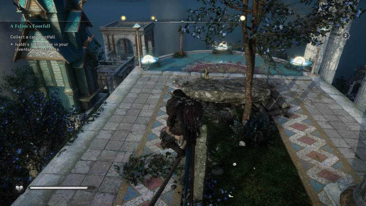 AC Valhalla felines footfall