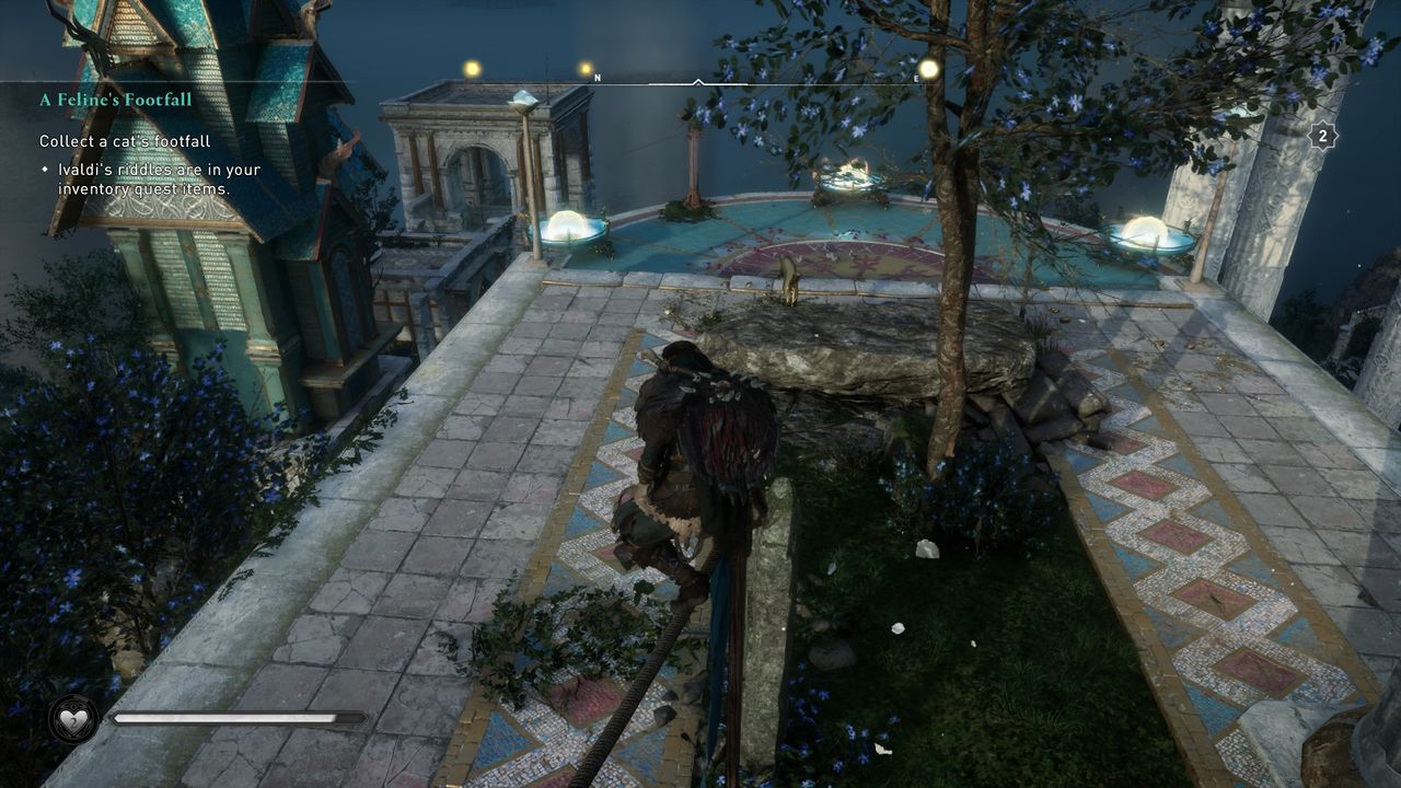 AC Valhalla felines footfall