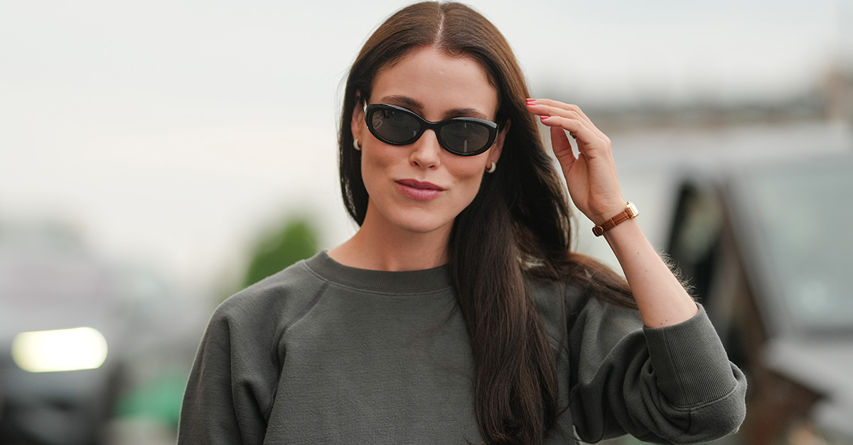 Stylish Women in Madrid Wear Wear a Nostalgic American Basic