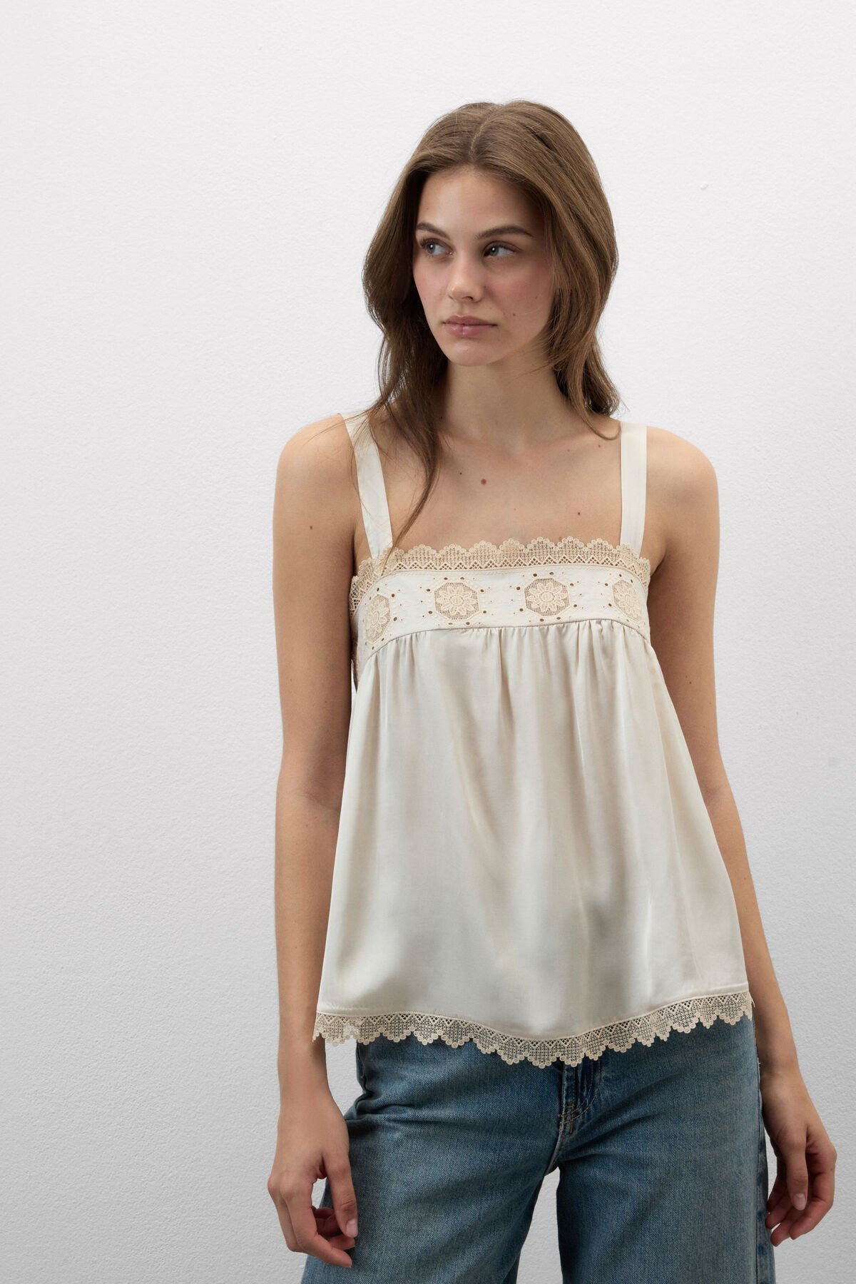 Intimissimi, Midsummer Dream Viscose Satin Top