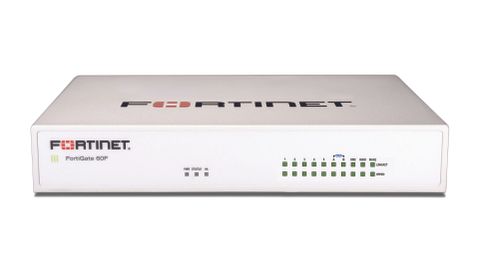 The Fortinet FortiGate 60F with white background
