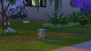 The Sims 4 baby yoda