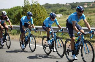 Nairo Quintana (Movistar) during stage 1 at the Tour de France