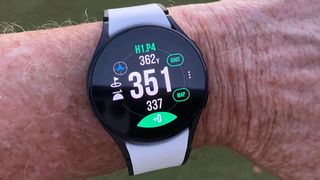 Photo of the Samsung Galaxy 5 pro edition golf watch