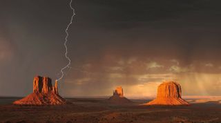 The magnificent ‘mittens’ of Monument Valley. Image: CC0 Creative Commons