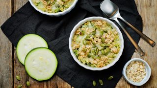 Zoats - zucchini oats - are a great breakfast for weight loss