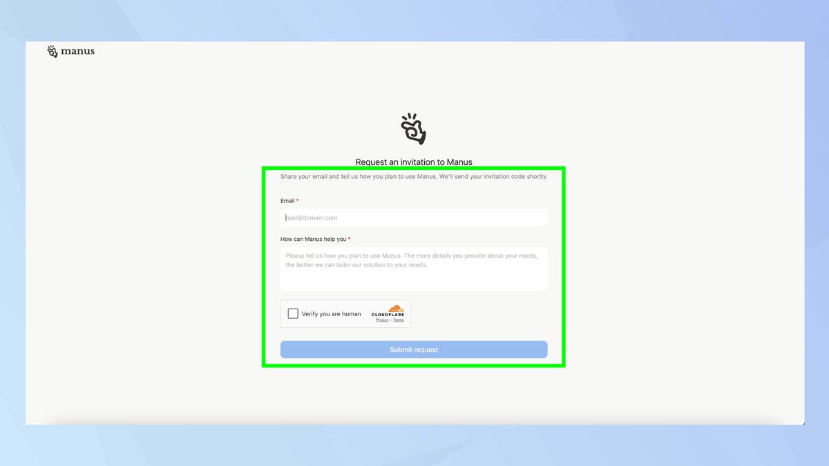 How to join Manus — the AI model everyone is talking about | Tom's Guide